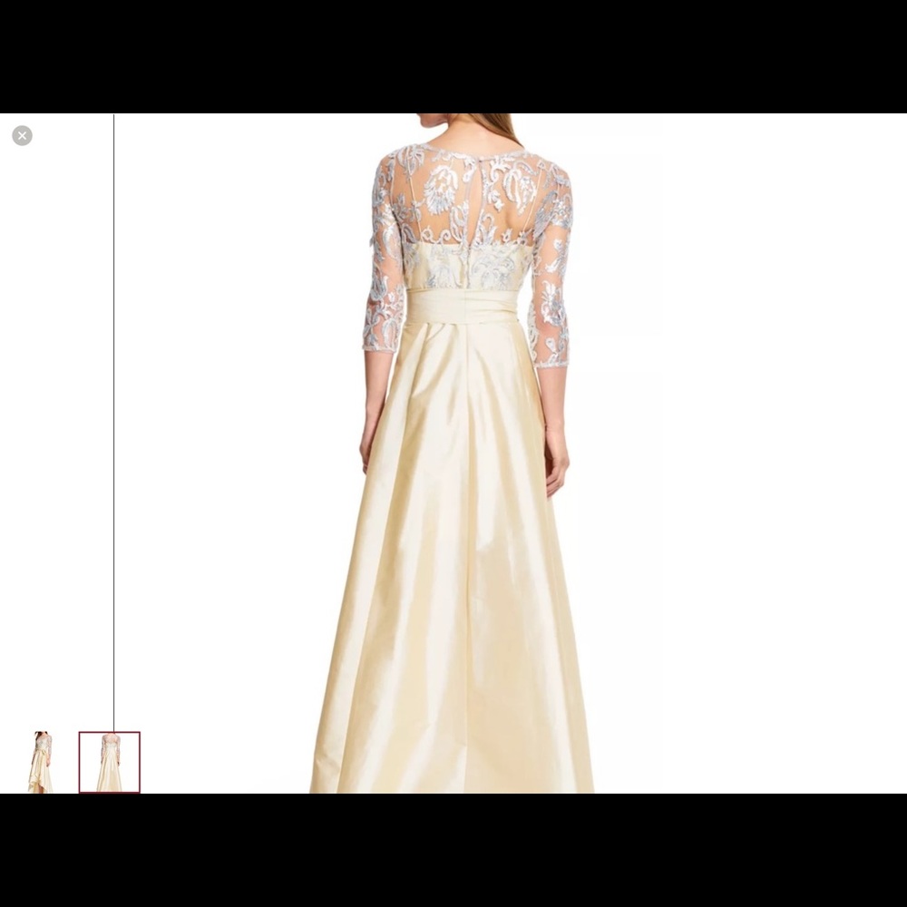 Adriana Papell MOB long dress